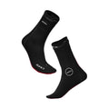 Black-Red - Back - Zone3 Neoprene Swim Socks