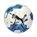 White-Electric Blue Lemonade - Front - Puma TeamFINAL6 MS Training Football