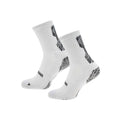 White-Black - Front - Precision Unisex Adult Origin.0 Gripped Anti-Slip Sports Socks