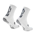 White-Black - Side - Precision Unisex Adult Origin.0 Gripped Anti-Slip Sports Socks