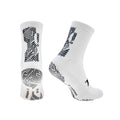 White-Black - Lifestyle - Precision Unisex Adult Origin.0 Gripped Anti-Slip Sports Socks