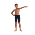 Navy - Side - Speedo Childrens-Kids Eco Endurance+ Jammer Shorts
