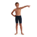 Navy - Front - Speedo Childrens-Kids Jammer Eco Endurance+ Swim Shorts