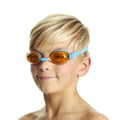 Blue-Orange - Side - Speedo Childrens-Kids Jet Goggles