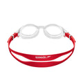 Clear-Red - Back - Speedo Unisex Adult 2.0 Biofuse Swimming Goggles