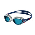Blue-White - Front - Speedo Unisex Adult 2.0 Biofuse Swimming Goggles
