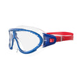 Red-Clear - Side - Speedo Childrens-Kids Rift Biofuse Swimming Goggles