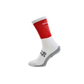 Red-White - Side - Murphys Unisex Adult Pro Mid GAA Socks