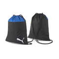 Blue-Black - Side - Puma Team Goal 23 Drawstring Bag