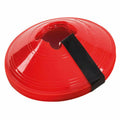 Red - Front - Precision Sleeved Saucer Cones (Pack of 10)
