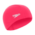 Pink - Front - Speedo Childrens-Kids Polyester Swim Cap