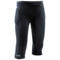 Black - Front - Precision Unisex Adult Goalkeeper Thermal Bottoms