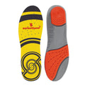 Grey-Red - Back - Sorbothane Double Strike Insoles