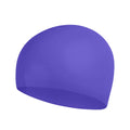 Purple - Side - Speedo Childrens-Kids 3D Silicone Swim Cap