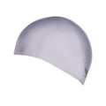 Silver - Side - Speedo Unisex Adult 3D Silicone Swim Cap