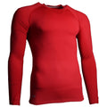 Red - Front - Precision Unisex Adult Essential Baselayer Long-Sleeved Sports Shirt