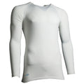 White - Front - Precision Unisex Adult Essential Baselayer Long-Sleeved Sports Shirt