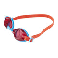 Blue-Red - Back - Speedo Childrens-Kids Jet Swimming Goggles