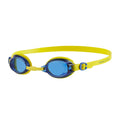 Yellow-Blue - Front - Speedo Childrens-Kids Jet Swimming Goggles