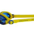 Yellow-Blue - Side - Speedo Childrens-Kids Jet Swimming Goggles