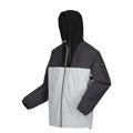 Dark Grey-Silver Grey-Black - Side - Regatta Mens Belcastel Waterproof Jacket