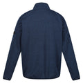 Moonlight Denim-Navy Marl - Back - Regatta Mens Kassam Marl Full Zip Fleece Jacket