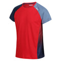 Danger Red-Moonlight Denim - Side - Regatta Mens Corballis T-Shirt