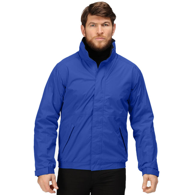 Royal Blue - Side - Regatta Dover Waterproof Windproof Jacket (Thermo-Guard Insulation)