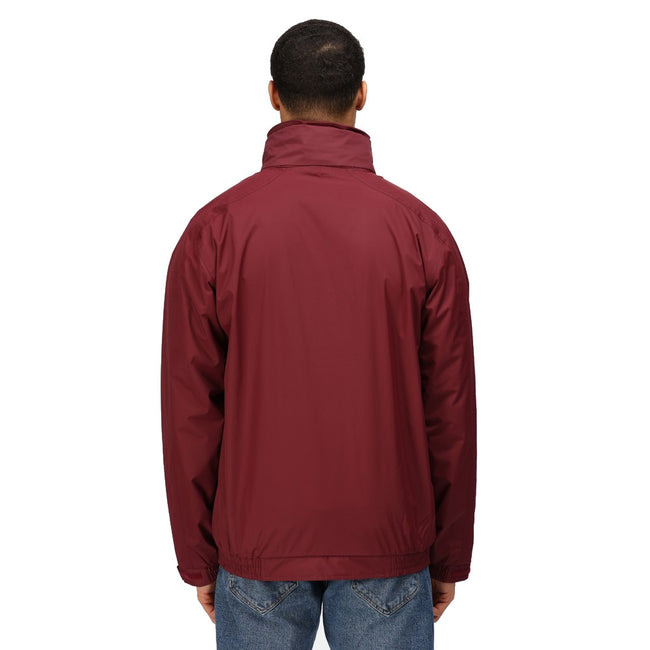 Burgundy - Lifestyle - Regatta Dover Waterproof Windproof Jacket (Thermo-Guard Insulation)
