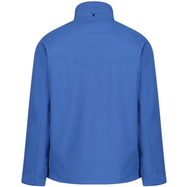Royal Blue - Back - Regatta Uproar Mens Softshell Wind Resistant Fleece Jacket