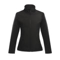 Black-Black - Front - Regatta Professional Womens-Ladies Octagon II Waterproof Softshell Jacket