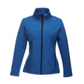 Oxford Blue-Black - Front - Regatta Professional Womens-Ladies Octagon II Waterproof Softshell Jacket