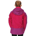 Duchess-Vivid Viola - Pack Shot - Regatta Great Outdoors Childrens-Kids Allcrest II Waterproof Jacket