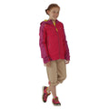 Duchess-Vivid Viola - Close up - Regatta Great Outdoors Childrens-Kids Allcrest II Waterproof Jacket