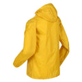 Yellow - Pack Shot - Regatta Great Outdoors Childrens-Kids Pack It Jacket III Waterproof Packaway Black