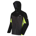 Ash-Black - Lifestyle - Regatta Mens Birchdale Waterproof Hooded Jacket