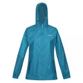 Pagoda Blue - Front - Regatta Womens-Ladies Pk It Jkt III Waterproof Hooded Jacket
