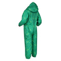 Jellybean Green - Lifestyle - Regatta Childrens-Kids Printed Splat II Hooded Rainsuit