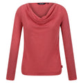 Mineral Red - Front - Regatta Womens-Ladies Frayda Long Sleeved T-Shirt