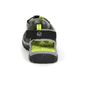 Black-Lime Green - Side - Regatta Childrens-Kids Westshore Sandals