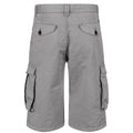 Mineral Grey - Back - Regatta Mens Shorebay Vintage Cargo Shorts