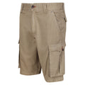 Gold Sand - Side - Regatta Mens Shorebay Vintage Cargo Shorts