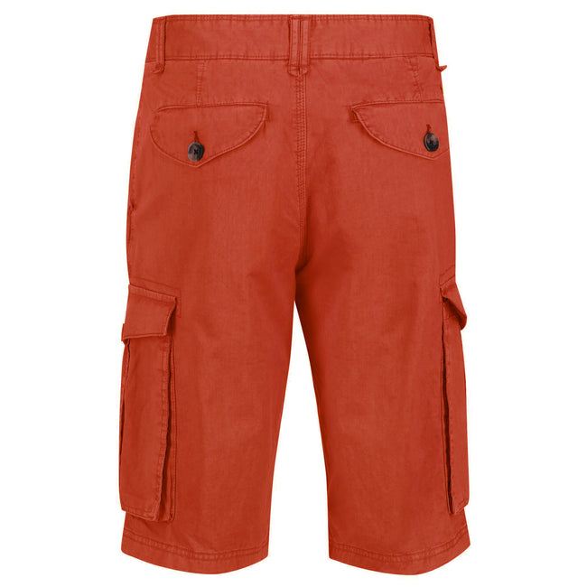 Ginger - Back - Regatta Mens Shorebay Vintage Cargo Shorts