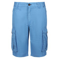 Lake Blue - Front - Regatta Mens Shorebay Vintage Cargo Shorts