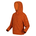 Autumn Maple Marl - Side - Regatta Childrens-Kids Keyon Hooded Fleece