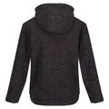 Black Marl - Back - Regatta Childrens-Kids Keyon Hooded Fleece