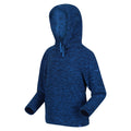 Sky Diver Blue Marl - Side - Regatta Childrens-Kids Keyon Hooded Fleece