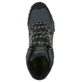 Briar-Lime Punch - Pack Shot - Regatta Mens Edgepoint Mid Waterproof Hiking Shoes