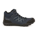 Blue-Black - Back - Regatta Mens Edgepoint Mid Waterproof Hiking Shoes