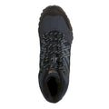Blue-Black - Side - Regatta Mens Edgepoint Mid Waterproof Hiking Shoes